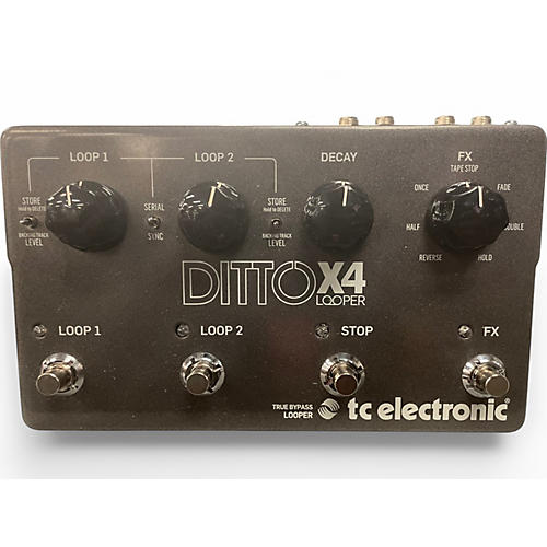 Used TC Electronic Ditto X4 Looper Pedal