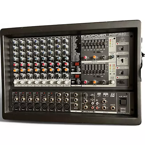 Used Behringer europower pmp1680s Powered Mixer