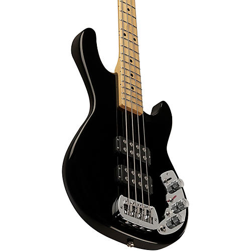 G&L CLF Research L-2000 Maple Fingerboard Electric Bass Jet Black