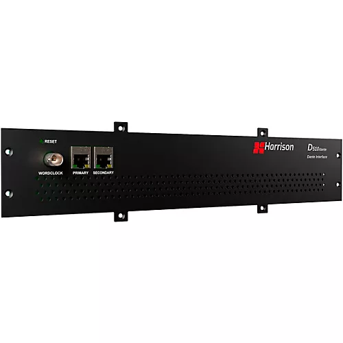 Harrison D510r 10-Slot 500 Series Rack System with Dante Interface Card & Eight 32CPre+ 500 Series Mic Pre Modules