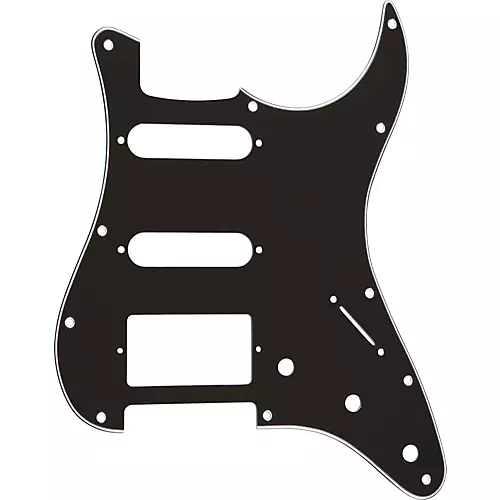 Proline S-Style Hum-Single-Single 3-Ply Pickguard Black