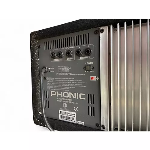 Used Phonic Power Pod 740 Powered Mixer