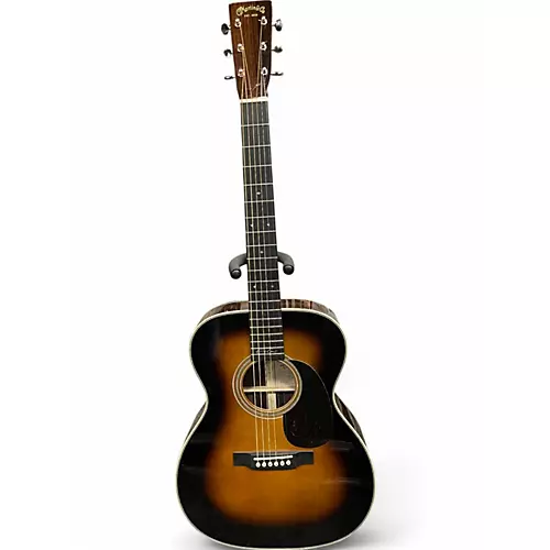 Used Martin 000-28EC Eric Clapton Signature Model 2 Tone Sunburst Acoustic Guitar 2 Tone Sunburst