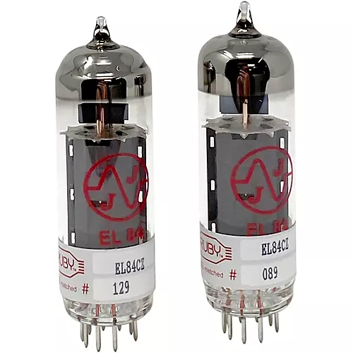 Ruby EL84CZ Premium Tube Matched Pair Matched Quad