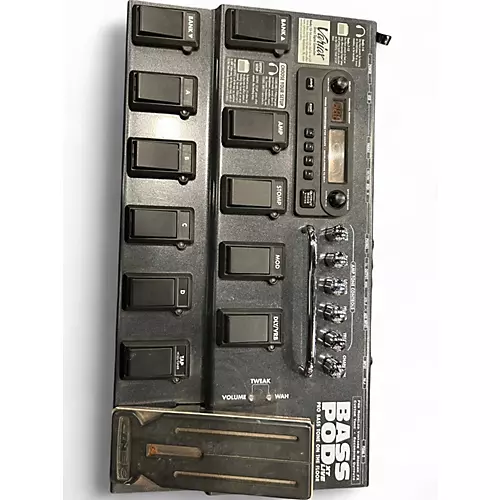 Used Line 6 Bass Pod XT Live Bass Effect Pedal