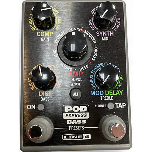 Used Line 6 POD EXPRESS BASS Effect Processor
