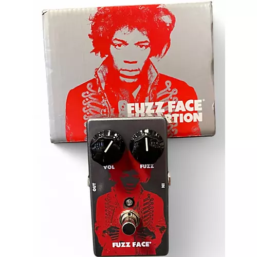 Used Dunlop JHF1 Jimi Hendrix Signature Fuzz Face Effect Pedal