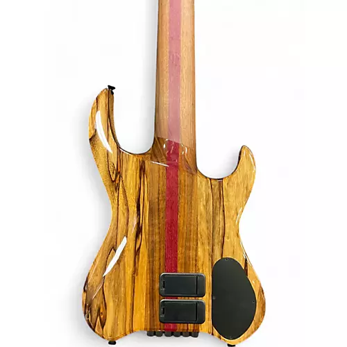 Used Kiesel Vader 6 USA Headless Aqua Electric Bass Guitar Aqua