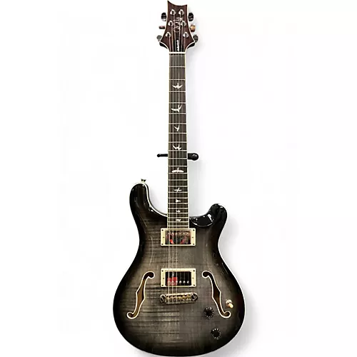 Used PRS Hollowbody II Charcoal Hollow Body Electric Guitar Charcoal