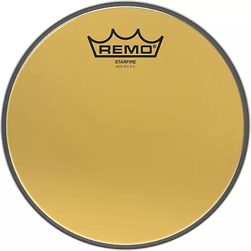 Remo Ambassador Starfire Gold Tom Head 8 in.