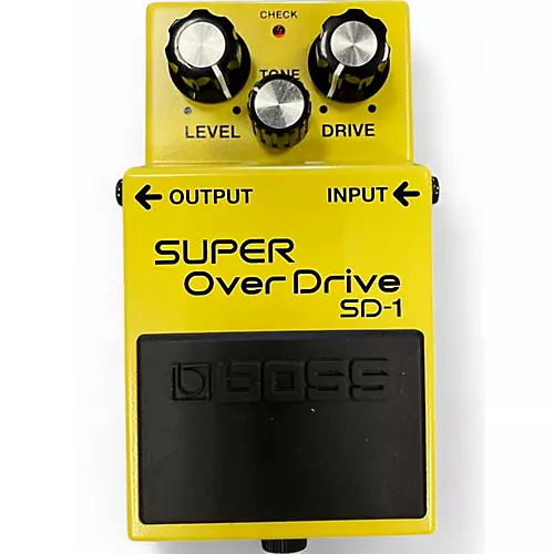 Used BOSS SD1 Super Overdrive Effect Pedal