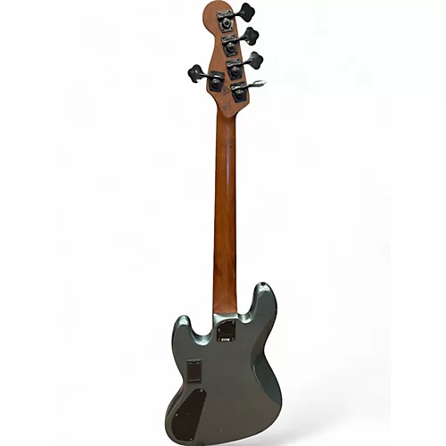 Used Squier CONT ACT J BASS HH V Green Mint Metallic Electric Bass Guitar Green Mint Metallic