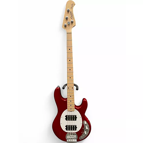 Used Sterling by Music Man STINGRAY RED Electric Bass Guitar RED
