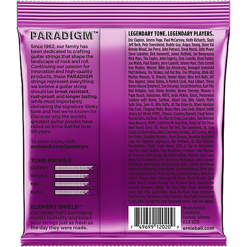 Ernie Ball Paradigm Power Slinky Electric Guitar Strings