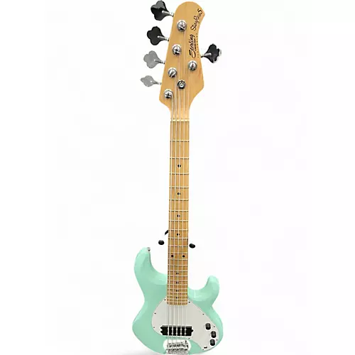 Used Sterling by Music Man Sting Ray 5 Surf Green Electric Bass Guitar Surf Green