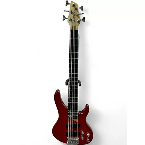 Used Washburn XB-600 Red Electric Bass Guitar Red