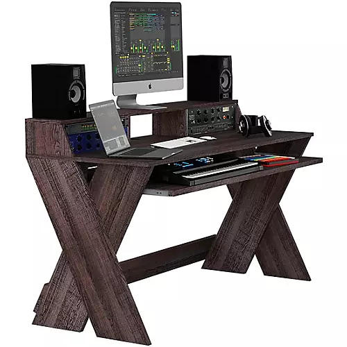 Glorious Sound Desk Pro Studio Station Walnut