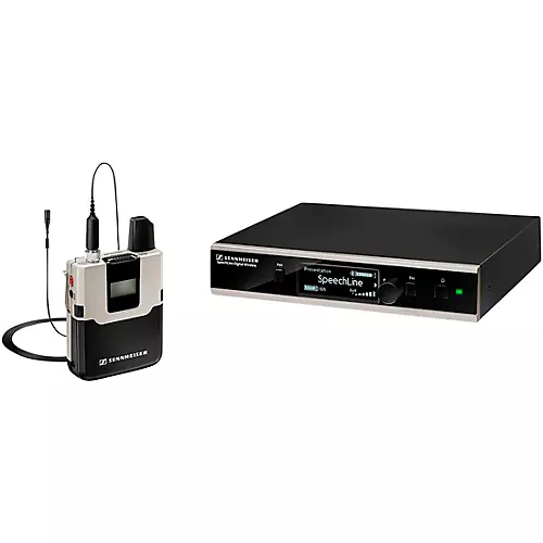 Sennheiser SL Lavalier SET DW-4-US R With MKE 1 Lavalier GA-4 Rackmount