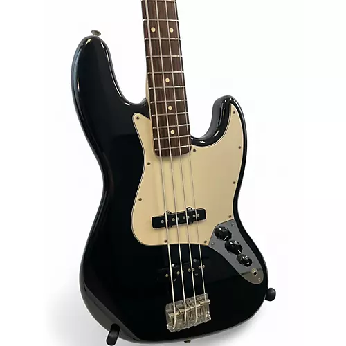 Used Fender Player Jazz Bass Black Electric Bass Guitar Black