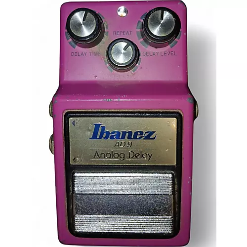 Used Ibanez AD9 Analog Delay Effect Pedal