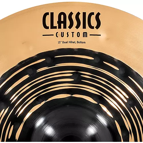MEINL Classics Custom Dual HiHat Cymbal Pair 15 in.