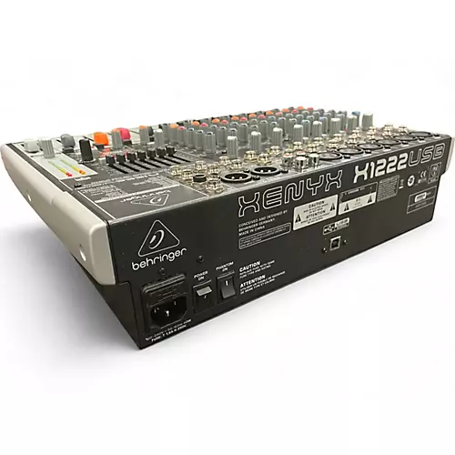 Used Behringer Xenyx X1222USB Unpowered Mixer
