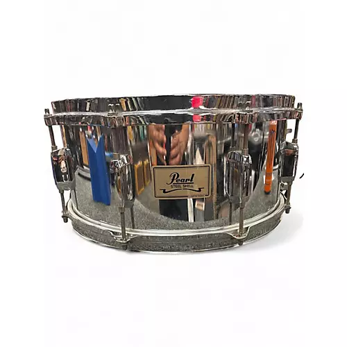 Used Pearl 14in Steel Series Chrome Drum Chrome 33