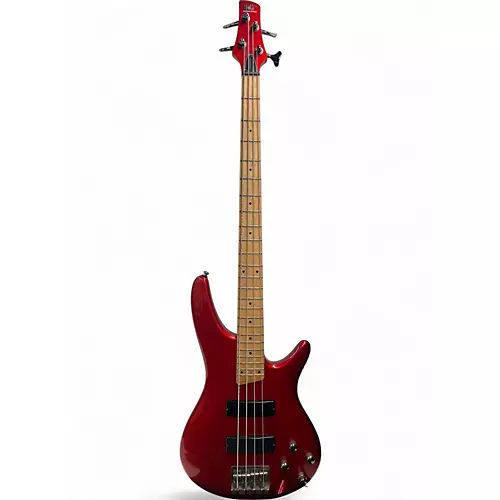 Used Ibanez SR300 Candy Apple Red Electric Bass Guitar Candy Apple Red