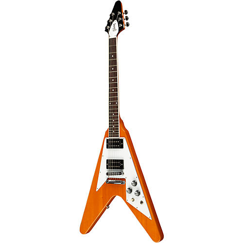 Gibson '70s Flying V Electric Guitar Antique Natural