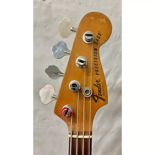Vintage 1976 Fender Precision Bass Natural Electric Bass Guitar Natural