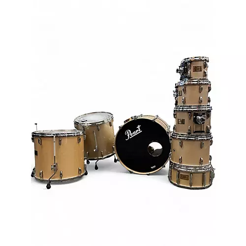 Used Pearl 8 Piece MASTERS STUDIO Maple Drum Kit Maple