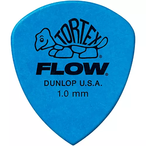 Dunlop Tortex Flow Guitar Picks STD PK-72 1.0 mm 72 Pack