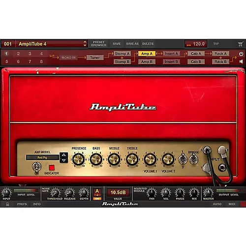 IK Multimedia AmpliTube 4 Metal Power DUO Bundle