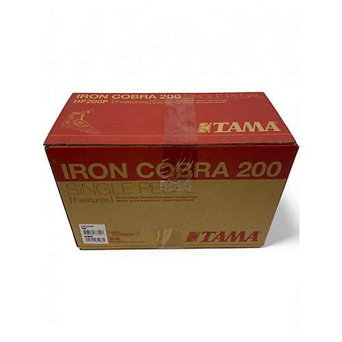 Used TAMA iron cobra 200 single pedal  Single Bass Drum Pedal