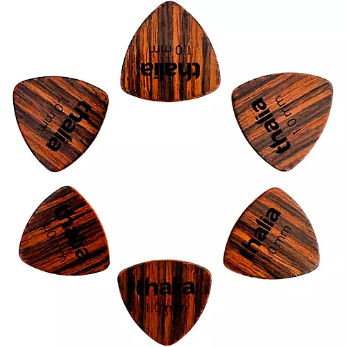 Thalia 346 Shape Rosewood Picks 1.0 mm 6 Pack
