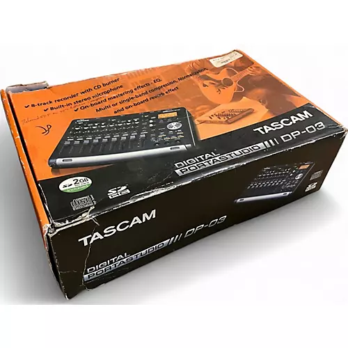 Used TASCAM DP03 MultiTrack Recorder