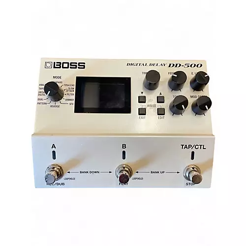 Used BOSS DD500 Digital Delay Effect Pedal