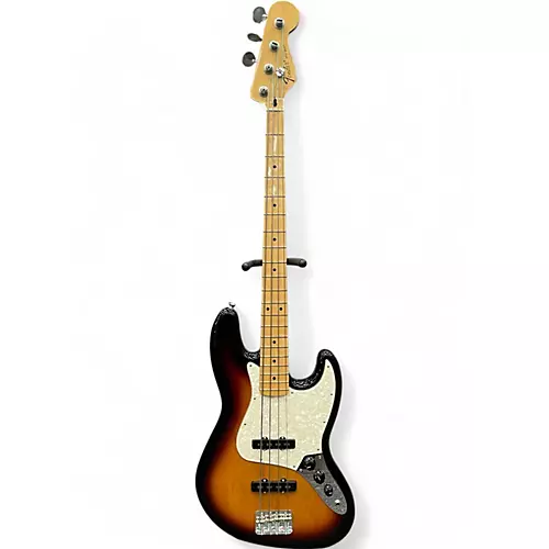 Used Fender Player Jazz Bass 3 Color Sunburst Electric Bass Guitar 3 Color Sunburst