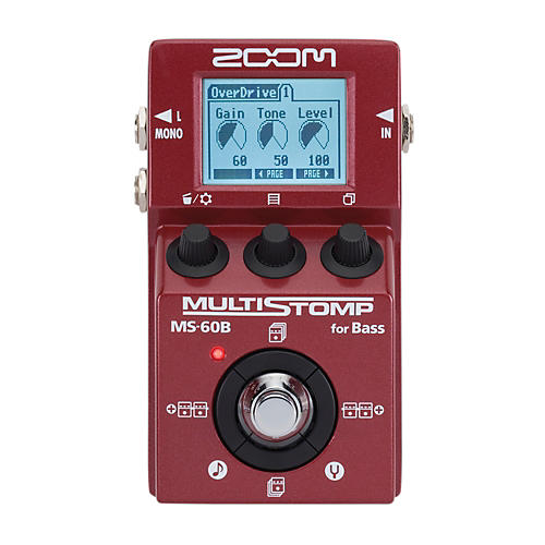 Zoom MS-60B Multi-Stomp Bass Pedal