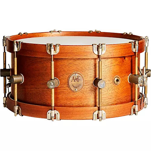 A&F Drum  Co Mahogany Club Snare 14 x 6.5 in.