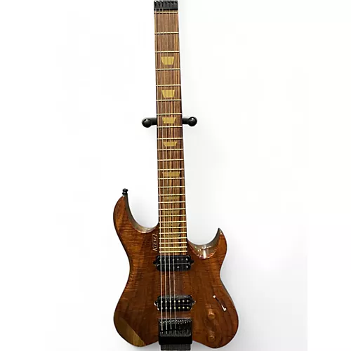 Used Kiesel Vader Neck-thru 7 Natural Solid Body Electric Guitar Natural