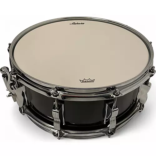 Used Remo 5X14 Ludwig Classic Maple Drum Maple Red Maple Red 8