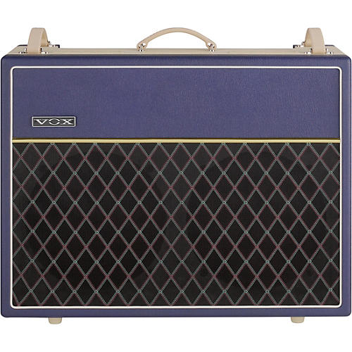 VOX AC30 Custom 30W 2x12 Limited-Edition Tube Guitar Combo Amp Blue/Cream