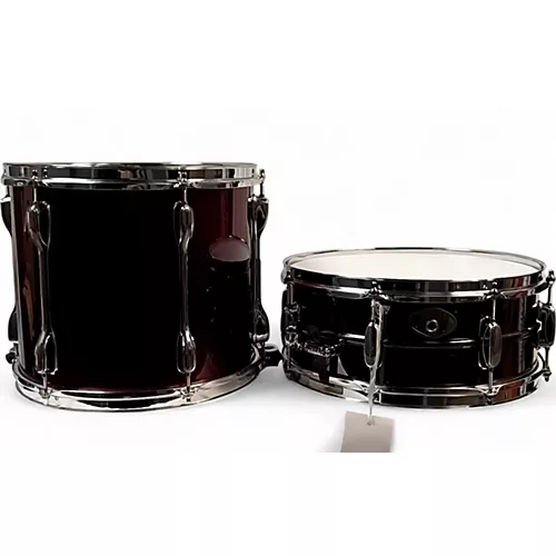 Used TAMA 2 piece Rockstar Vintage Red Drum Kit vintage red