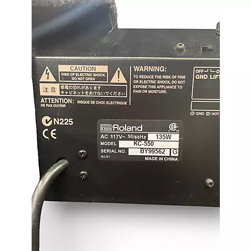 Used Roland KC550 1x15 180W Keyboard Amp