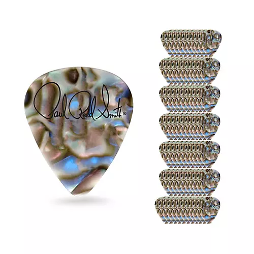 PRS Abalone Celluloid Guitar Picks Heavy 72 Pack
