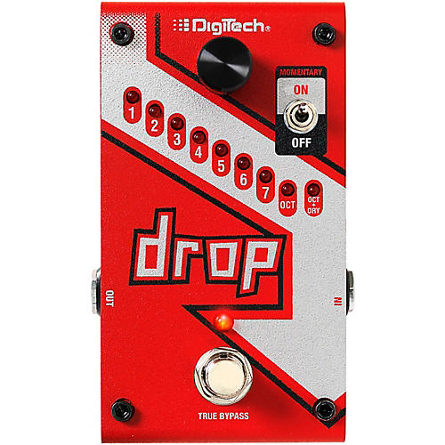 DigiTech Drop Polyphonic Drop Tune Pitch Shifter Guitar Effects Pedal