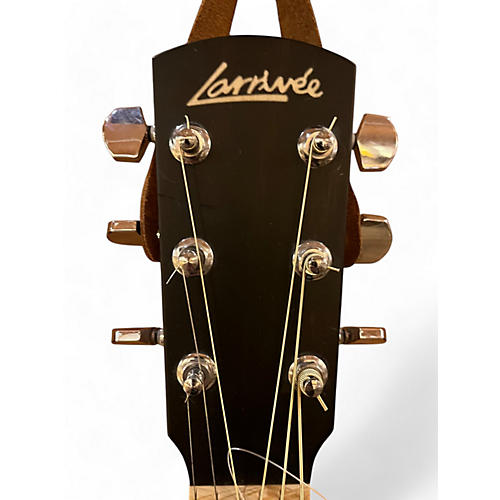 Used Larrivee D-03LHE Natural Acoustic Electric Guitar Natural