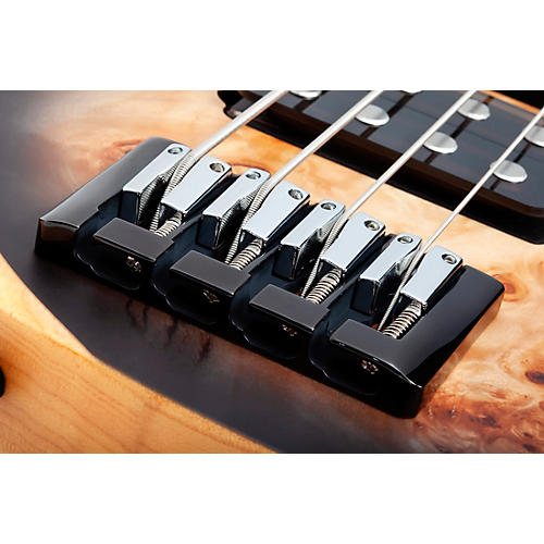 Schecter Guitar Research Reaper-4 Electric Bass Guitar Satin Charcoal Burst