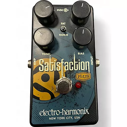 Used Electro-Harmonix Satisfaction Plus Effect Pedal